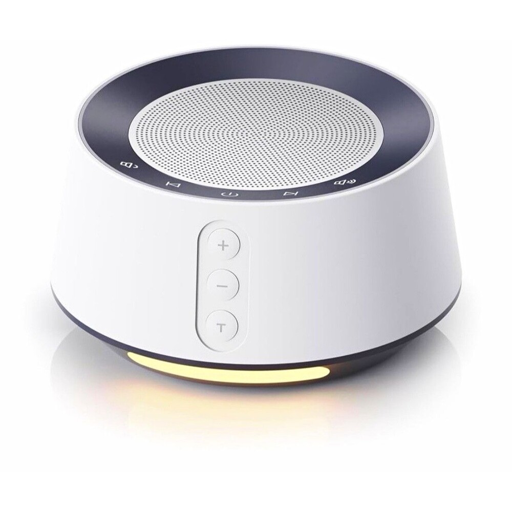 White Noise Machine w/ Night Light, 14 Soothing Sounds, Timer, Volume Control